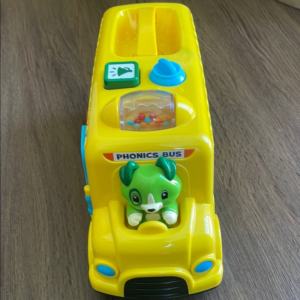 Leapfrog  Phonics Fun Animal Bus Interactive Educational Children toy